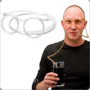 Novel Creative Design with Straw Glass as Fancy Tools for Drinking