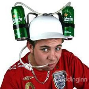 New Arrival Funny Design Fashionable Cap with Straws