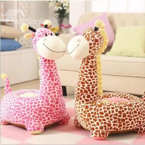 Cute Giraffe Cartoon Pattern Children Lazy Sofa Tatami Seat