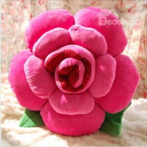 Top Class Soft Touching and Fashionable Design Rose Back Cushion