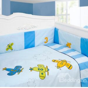 Adorable Little Planes 9-Piece Crib Bedding Sets