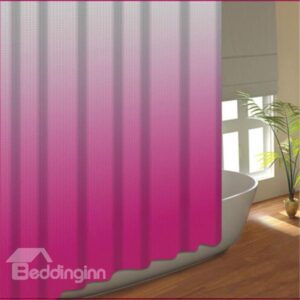 Wonderful Gradient Ramp Dacron Waterproof Shower Curtain