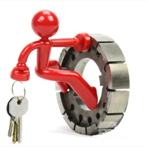 Creative and Simple Pattern Pratical The Magnetic Man Key Holder