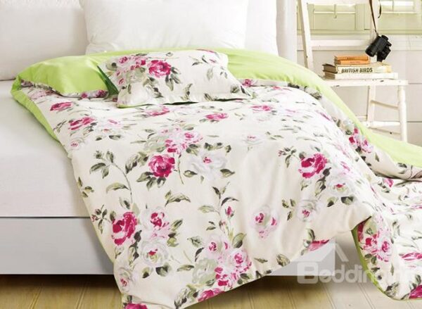 Pastoral Fresh Small Flowers 4-Piece Duvet Cover Sets