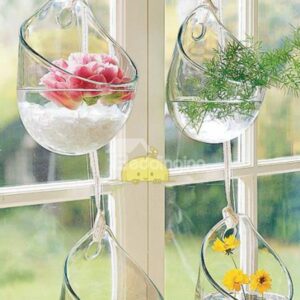 Creative Transparent Suspensible Glass Vase