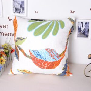 Leisurely Summer Coconut Tree Printing Throw Pillowcase
