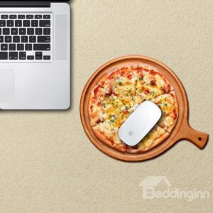 Creative Mouth-Watering Pizza Desk Mousepad Sticker