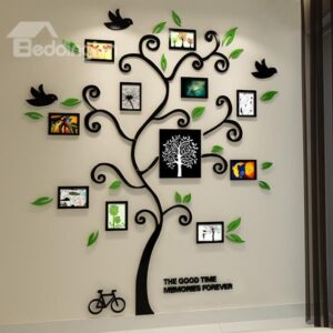 Fantastic Family Tree 3D Sticker Wall Photo Frame