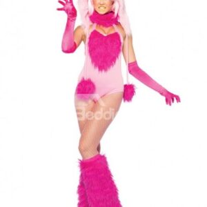 Cute Rose Monster Image Four in One Complete Costume