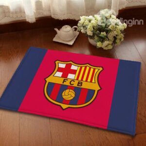 Creative Football Club Theme Barca Emblem Area Rugs