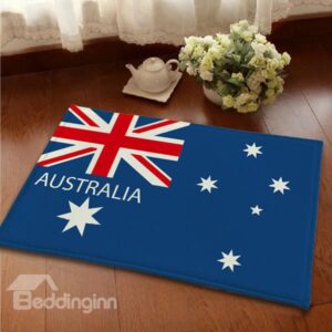 Top Quality Flannel Anti-Slipping Australia Flag Area Rugs