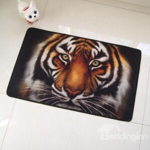Unique 3D Vivid Tiger Skidproof Bath Rugs