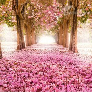 Romantic Pink Forest 1-Piece DIY Diamond Sticker