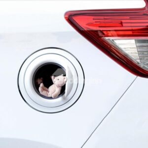 Cute Little Bear Fuel Tank Cap Car Stickers