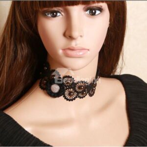 Elegant European Style Retro Creative Lace Necklace