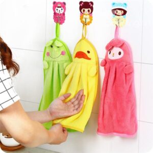 Cute Super Bibulous Soft Coral Fleece Towels
