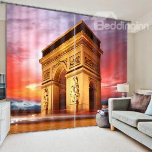 Splendid Scene Energy Saving & Light Blocking 3D Curtain