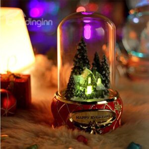 Original Novelty Design Christmas Birthday Gift Shiny Music Box