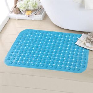 Super Skid-resistant Back Waterproof Pure Color Bath Mats