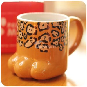 Irresistible Super Cute Cat Paw Design Porcelain Coffee Mugs