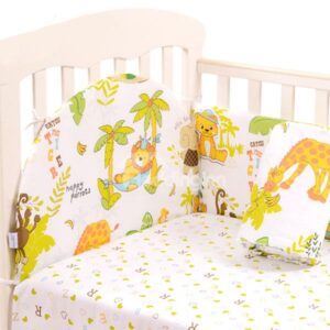 The Animal Kingdom 6-Piece Cotton Crib Bedding Set