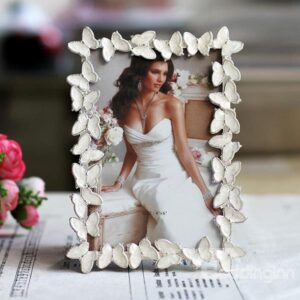 Amazing Butterfly Framed Decorative Multi-Color 8-inch Desktop Photo Frame