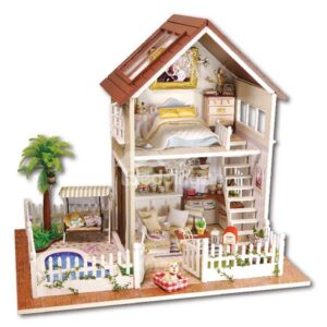 Luxurious European Style DIY Musical High Quality with Sound Control Light