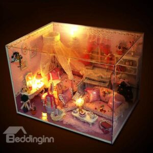Elegant Sweet Princess Style with Sound Control DIY House