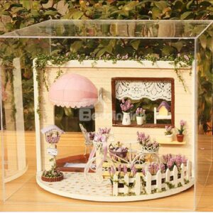 Romantic Creative Musical DIY House with LED Light Birthday Gift