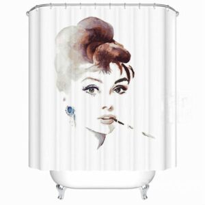 Admirable Katharine Hepburn Unique Design Shower Curtain