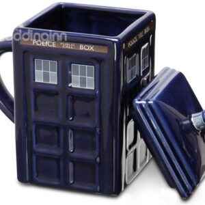 Creative Tardis Police Box Ceramics Coffee Mug