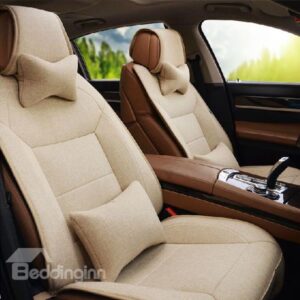 New Arrival Soft and Comfortable Linen Material Car Seat Covers