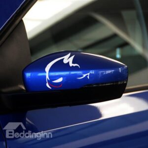 Angry Rabbit Looking at You Pattern Car Stickers
