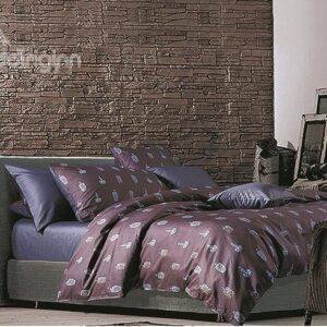 Fancy Perfume Bottle Print Noble European Style 4-Piece Duvet Cover Sets