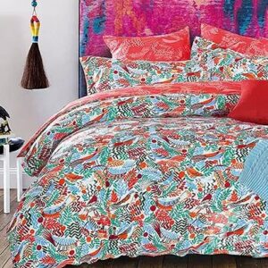 Pastoral Twig & Leaves Design 4-Piece Duvet Cover Sets