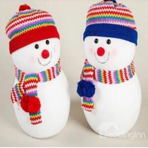 High Quality 25cm Foam Snowman Christmas Decoration