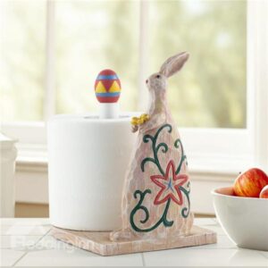 Cute Rabbit Image Cartoon Toilet Paper Holder