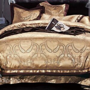Royal Ogee Pattern 4-Piece Duvet Cover Sets