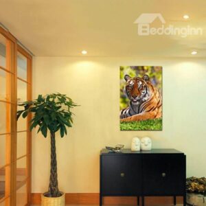 Amazing Tiger in Grassland DIY Diamond Stickers
