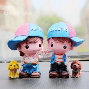 Adorable Happiness and Romantic Lover Kids Creative Car Decor
