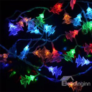 Fashion Christmas Tree Style 4cm Battery Strip Light