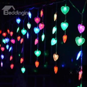Wonderful Heart Style 4m 110v Colorful Strip Light