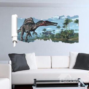 Amazing Pre-Historic Dinosaur Removable 3D Wall Sticker