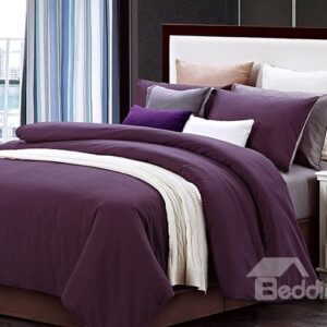 Full Cotton Color Joint Style 4-Piece Duvet Cover Sets
