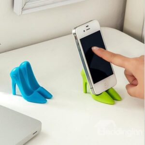 Creative Charming High-heels Phone Holder Desktop Decoration