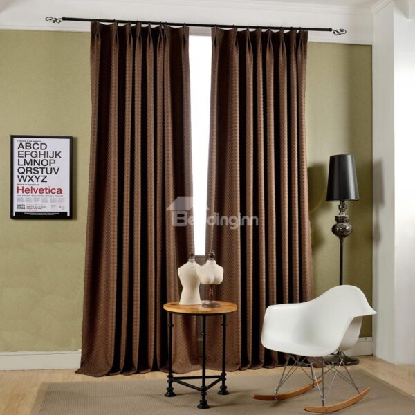 Top Quality Thickening Breathable Fabric Double Pinch Pleat Curtain