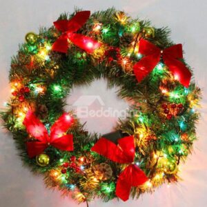 Original LED Light 50cm Christmas Wreath