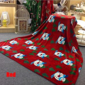 High Quality Creative Christmas Style Flannel Blanket