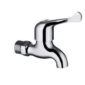 Simple Alloy Single Handle Single Hole Bathroom Sink Faucets