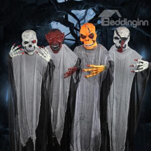Super Sized 1.9m Specter Halloween Decoration Sound-Activated